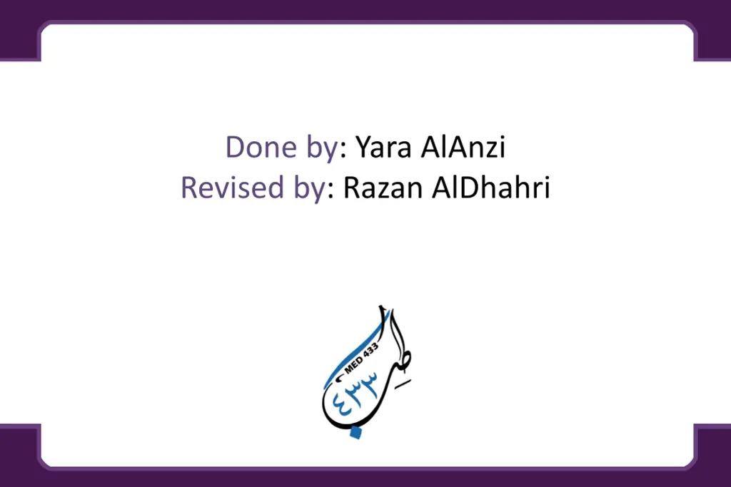 done by yara alanzi revised by razan aldhahri