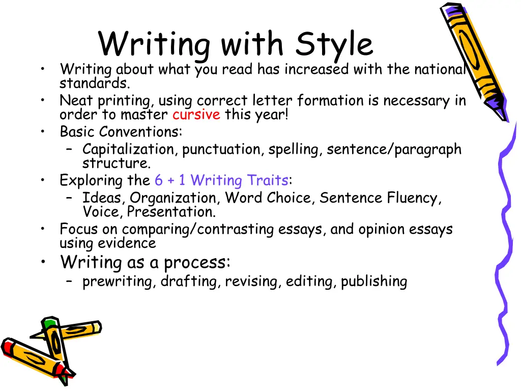 writing with style writing about what you read