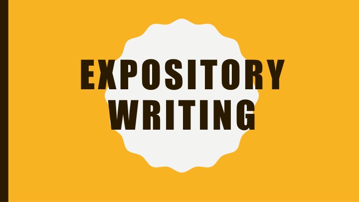 expository writing