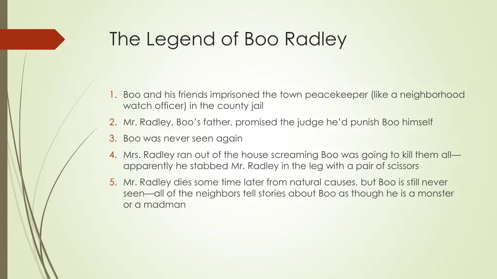 the legend of boo radley 1