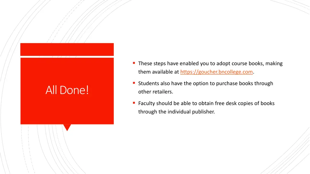 these steps have enabled you to adopt course