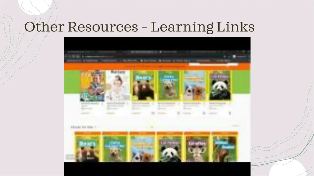 other resources learning links