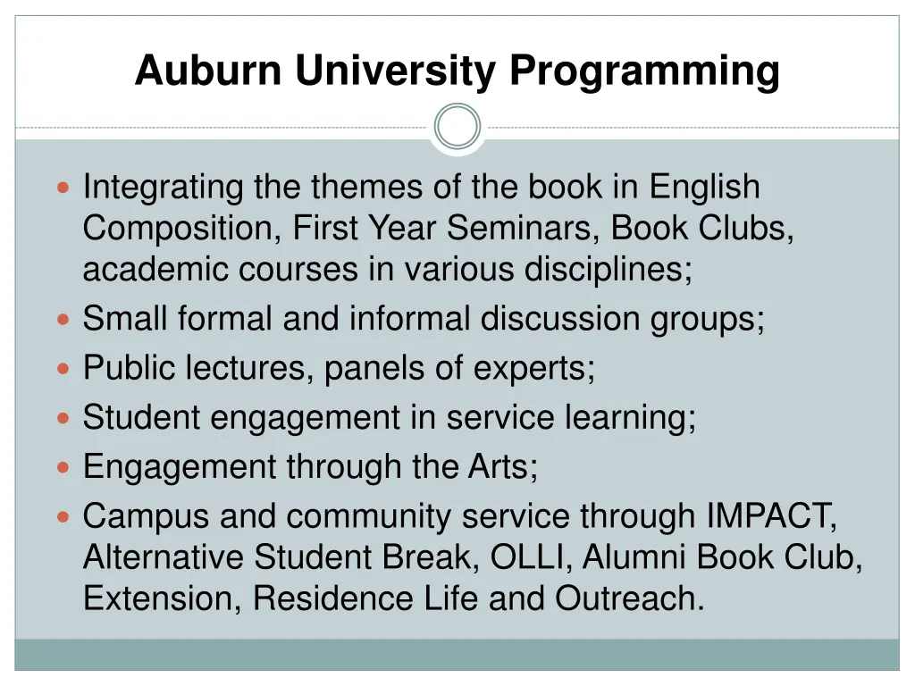 auburn university programming