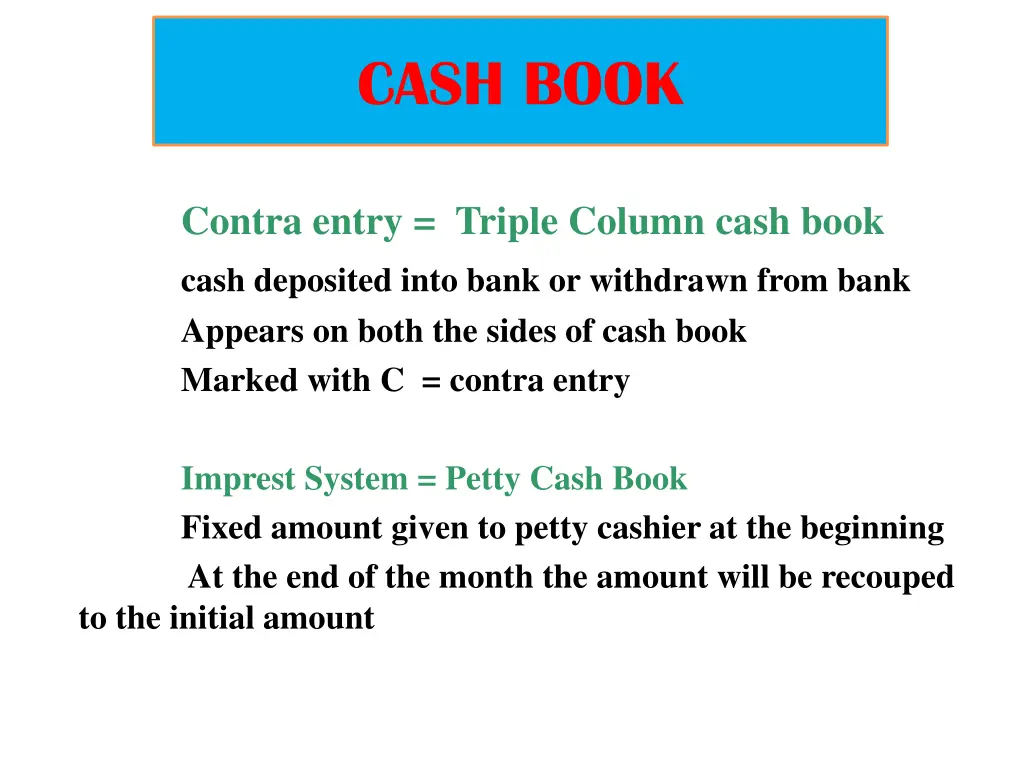 cash book 1