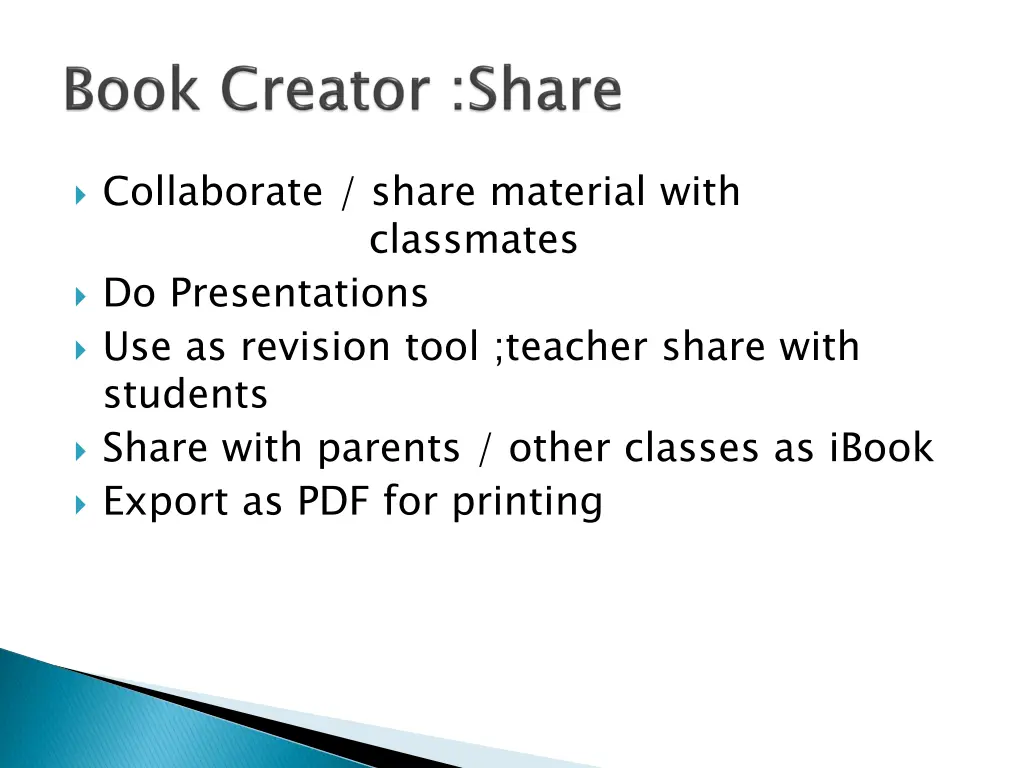 collaborate share material with do presentations