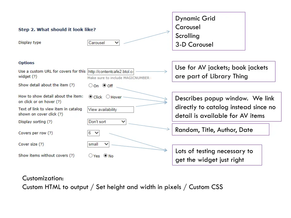 dynamic grid carousel scrolling 3 d carousel