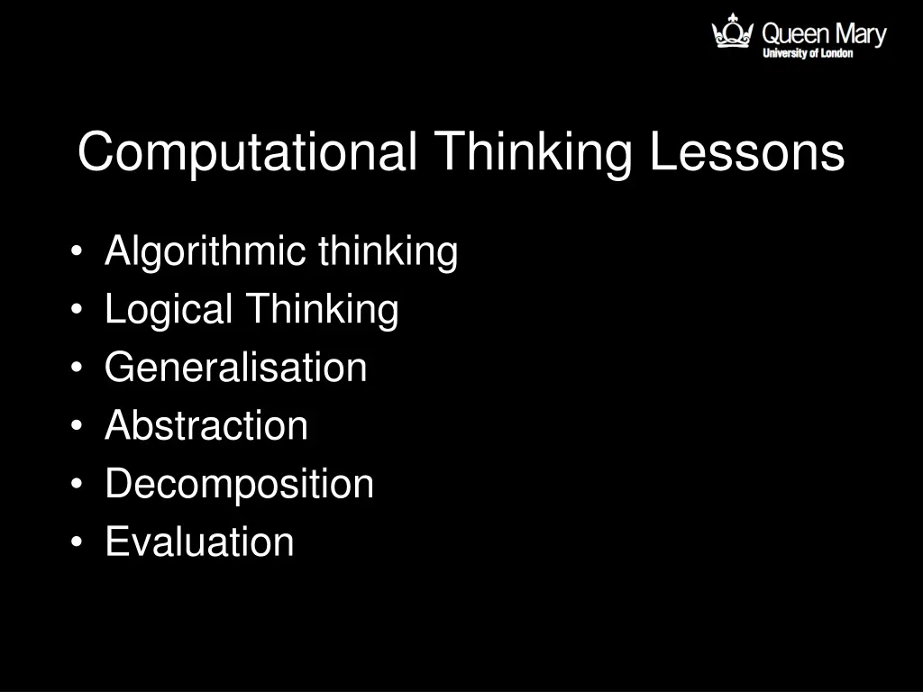 computational thinking lessons