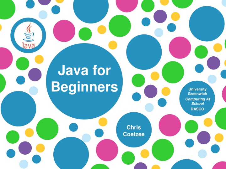 java for beginners