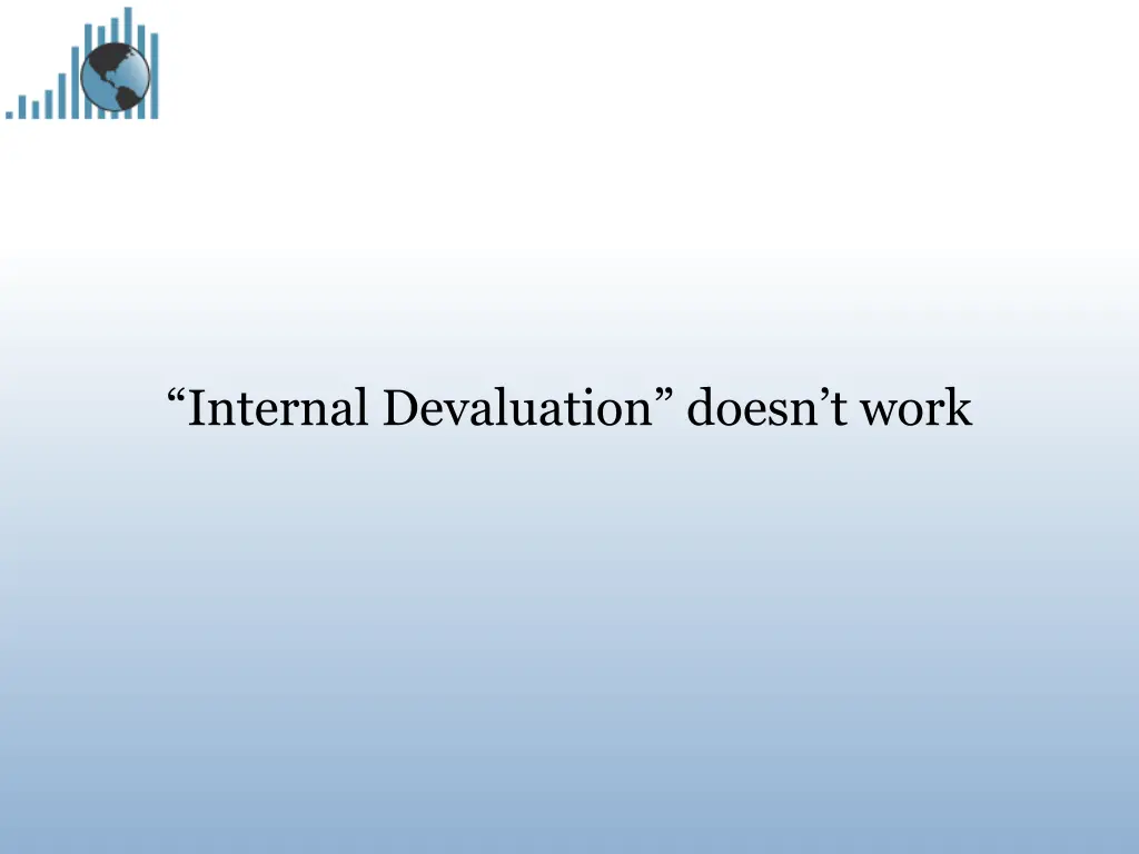 internal devaluation doesn t work