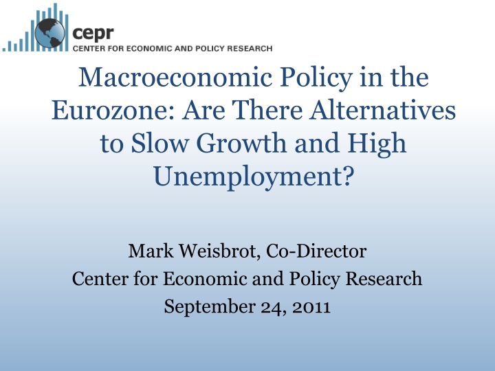 macroeconomic policy in the eurozone are there