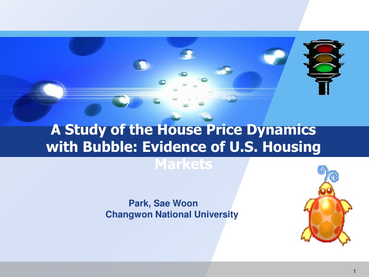 a study of the house price dynamics with bubble