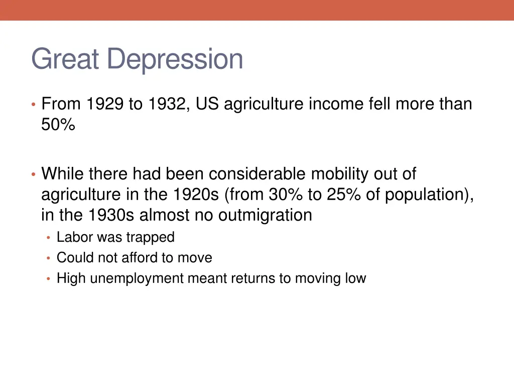 great depression