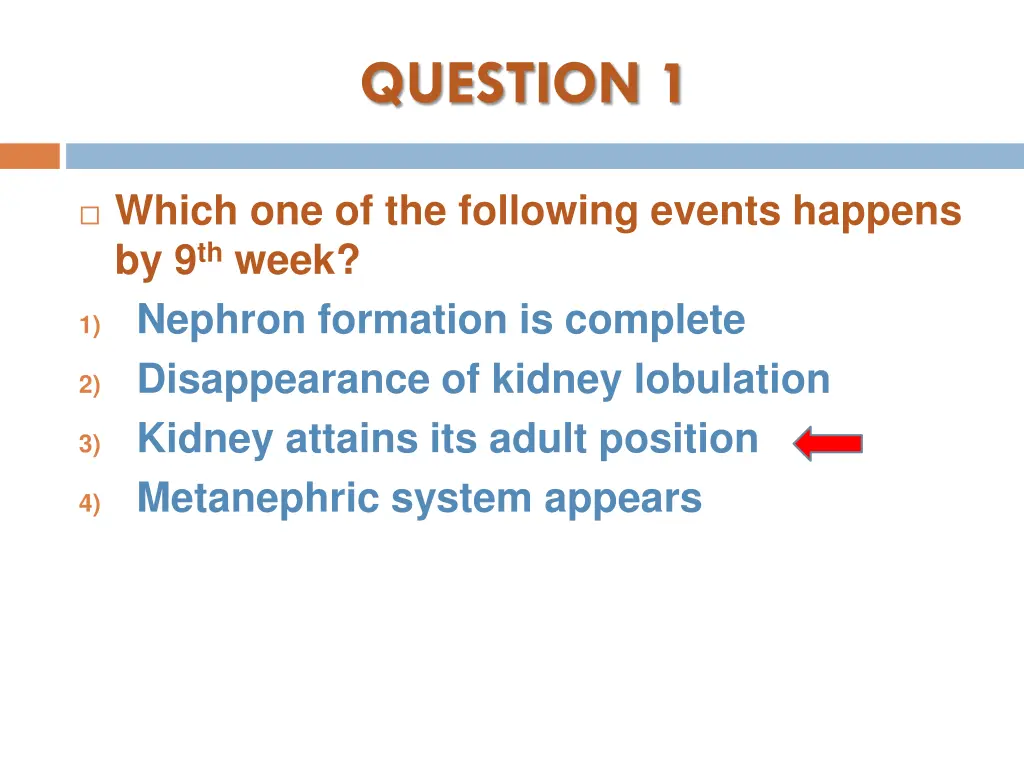 question 1