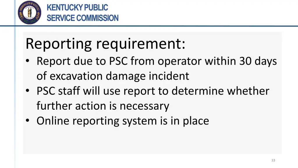 kentucky public service commission 32