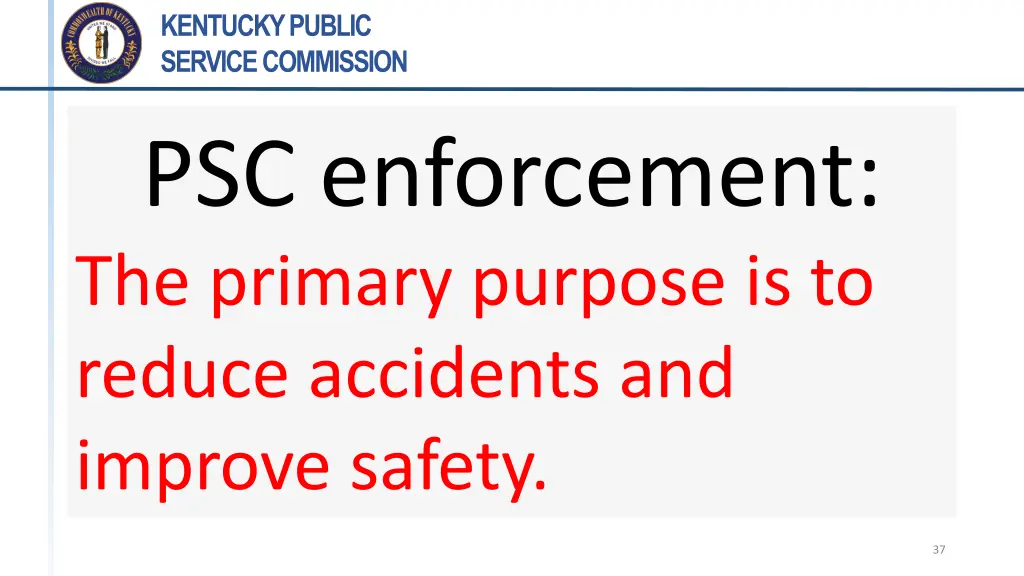 kentucky public service commission 36