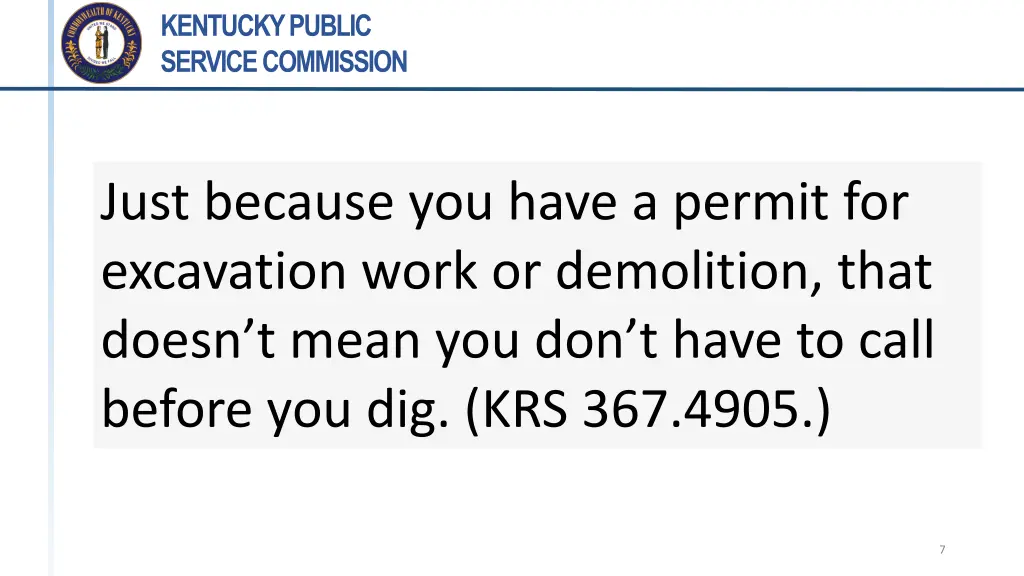 kentucky public service commission 6