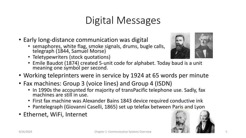 digital messages