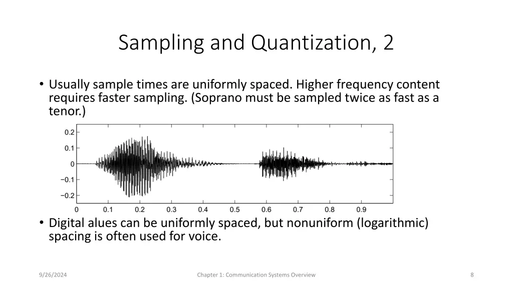 sampling and quantization 2