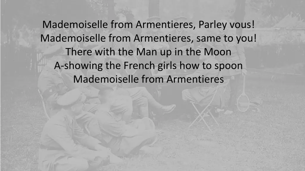 mademoiselle from armentieres parley vous 1