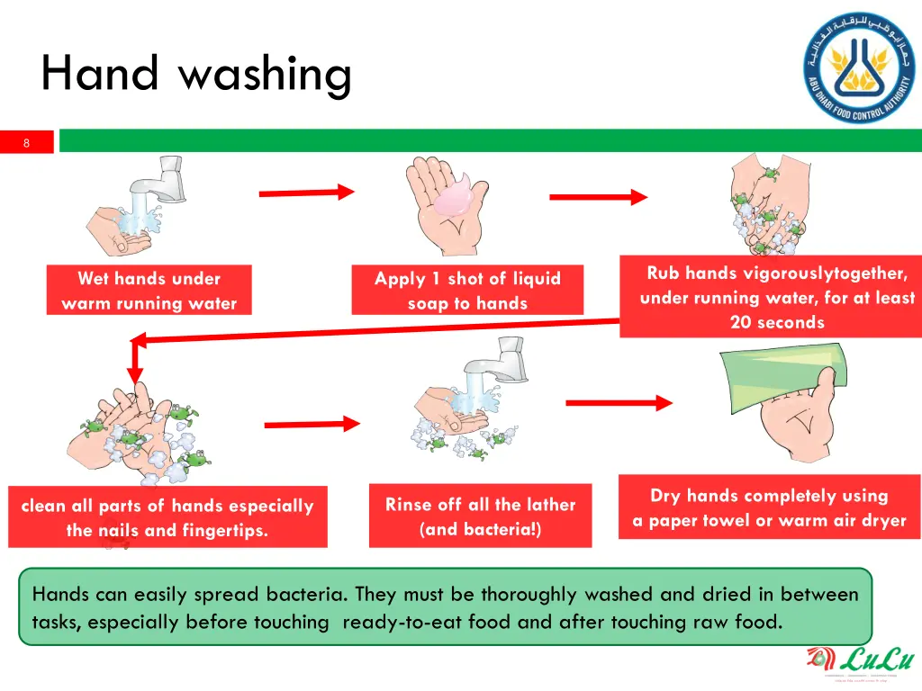 hand washing