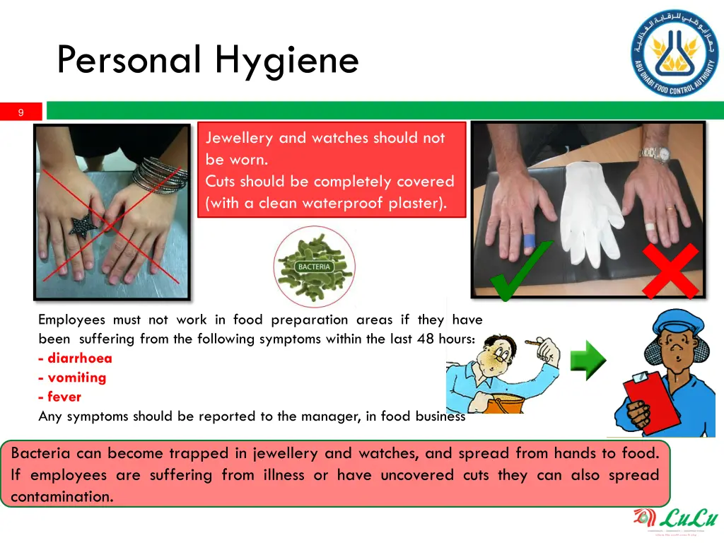 personal hygiene