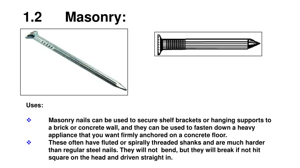 1 2 masonry