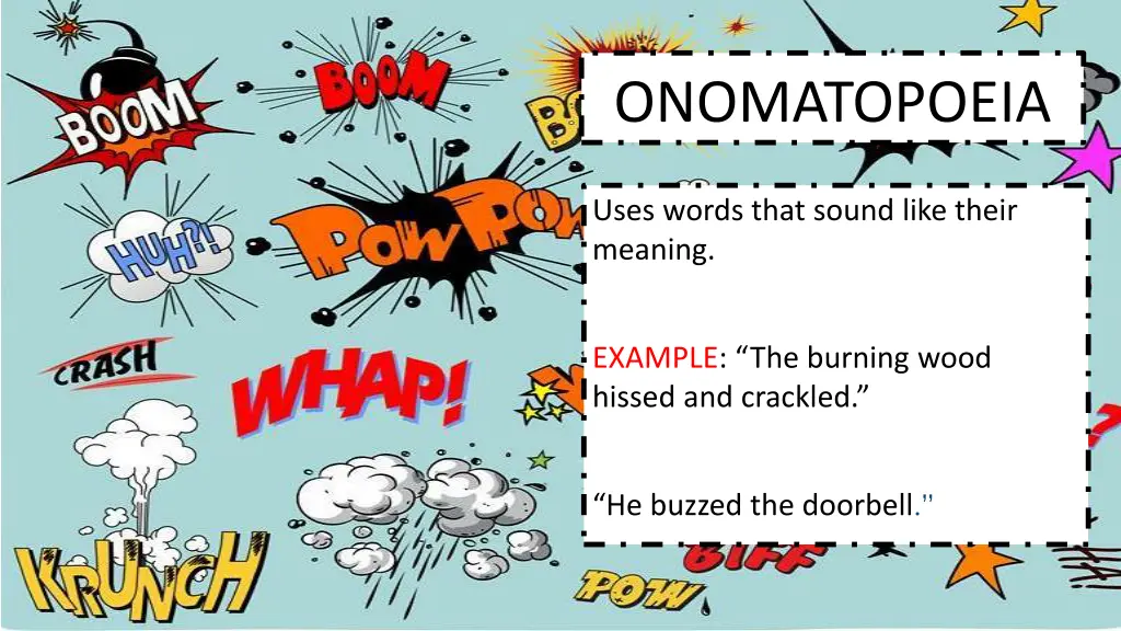 onomatopoeia