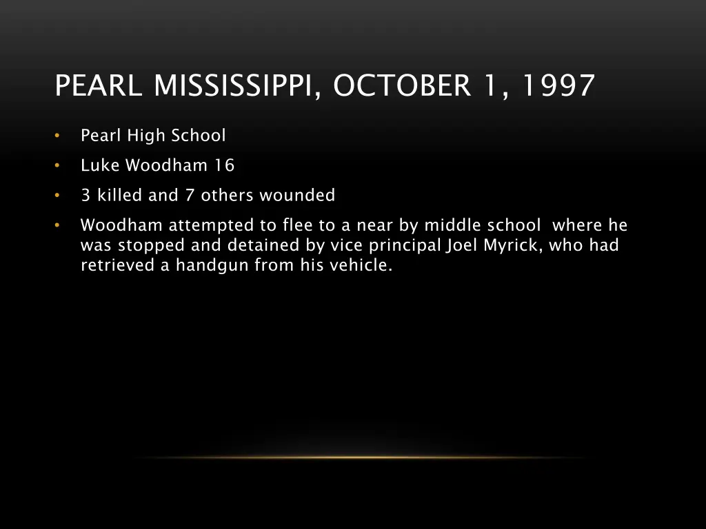 pearl mississippi october 1 1997