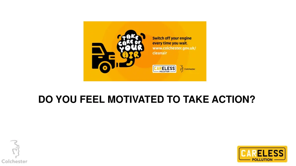 do you feel motivated to take action