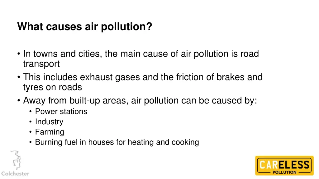 what causes air pollution 1