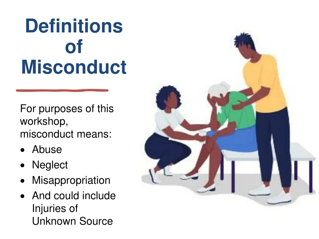 definitions of misconduct