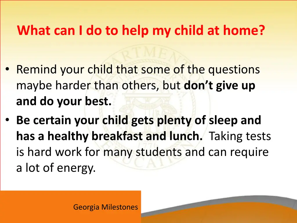 what can i do to help my child at home 2