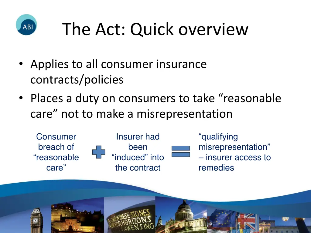 the act quick overview