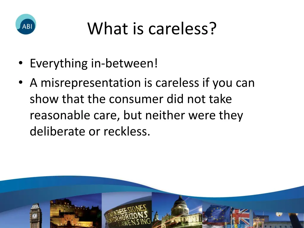 what is careless