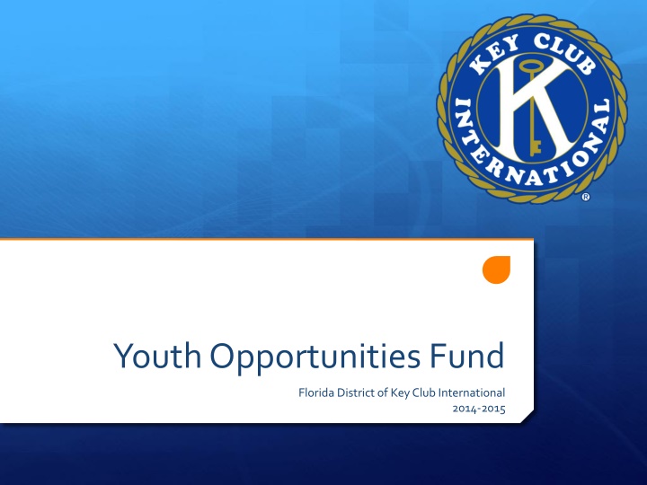 youth opportunities fund