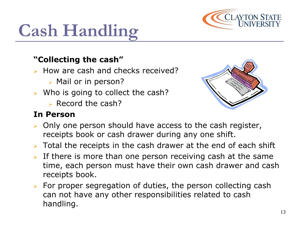 cash handling 11