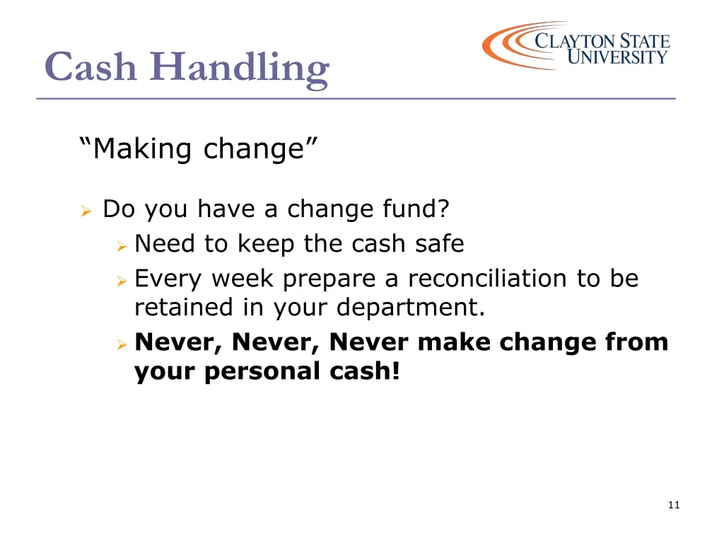 cash handling 9