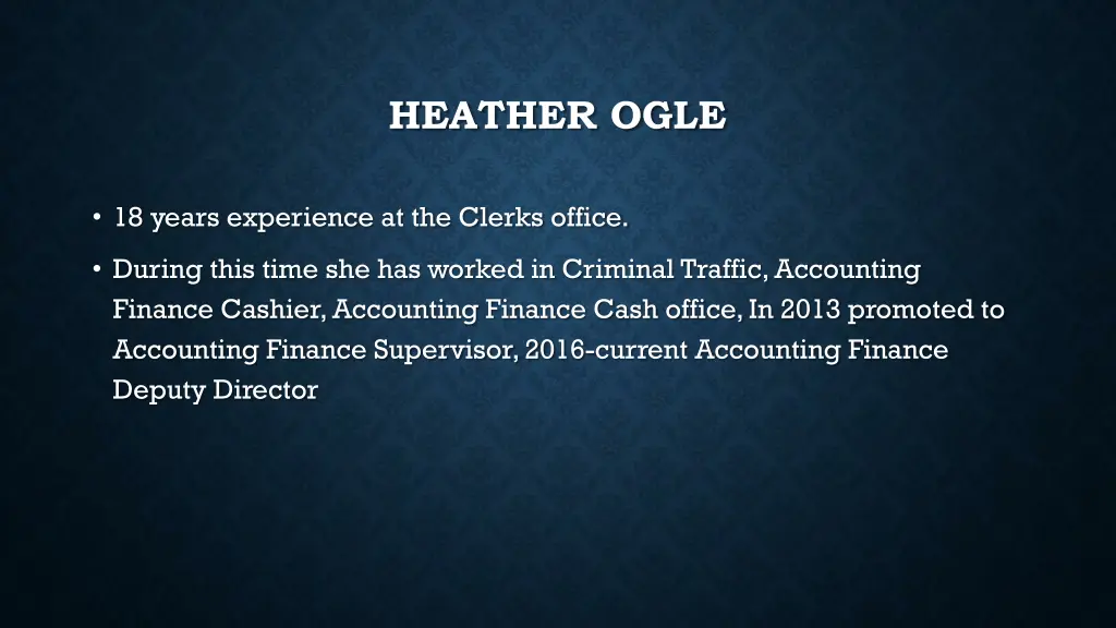 heather ogle