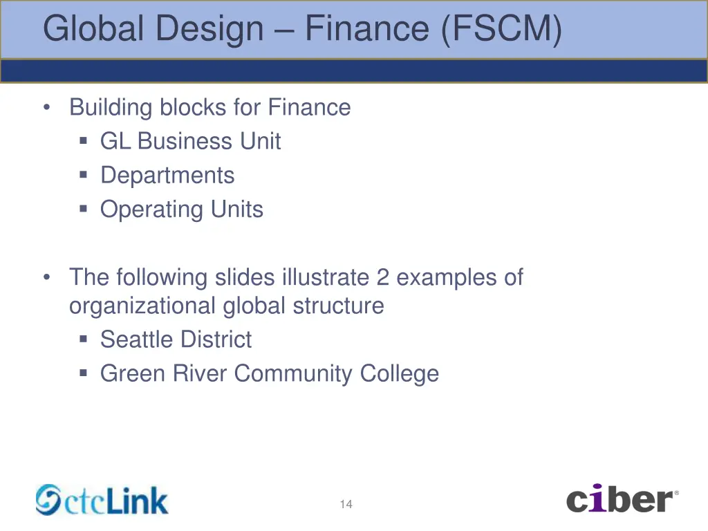 global design finance fscm