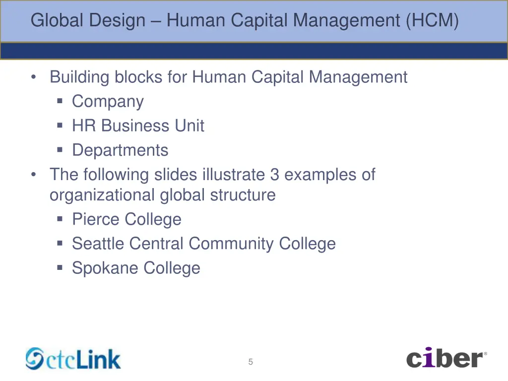 global design human capital management hcm