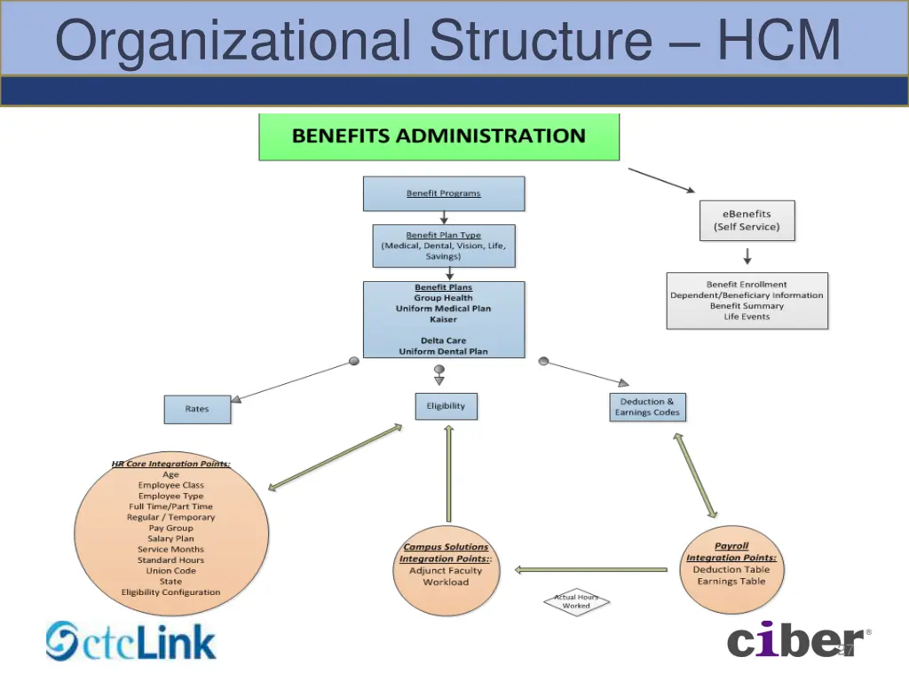 organizational structure hcm 2