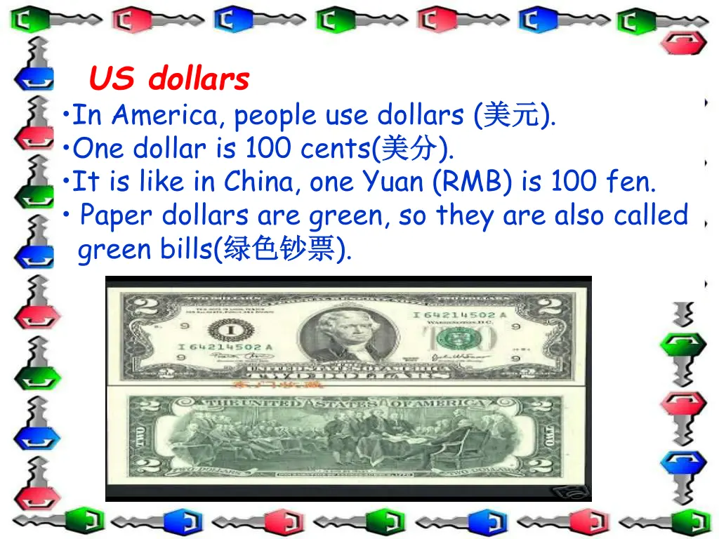 us dollars in america people use dollars