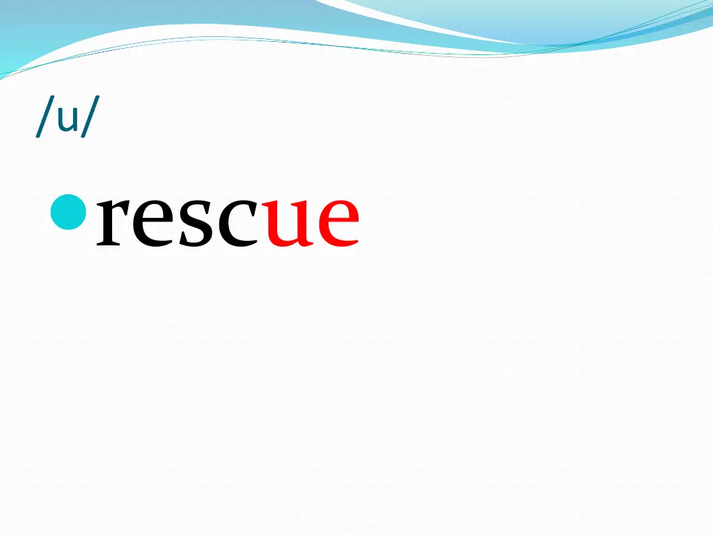 u rescue