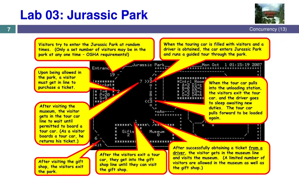 lab 03 jurassic park