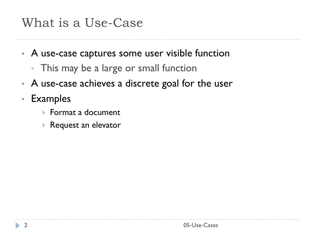 what is a use case