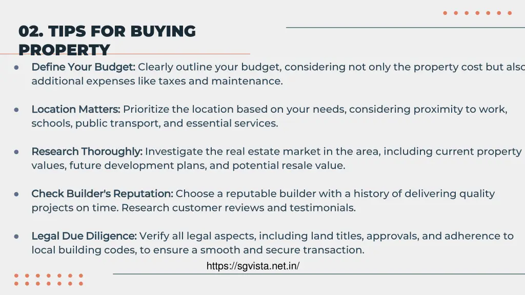 02 tips for buying property