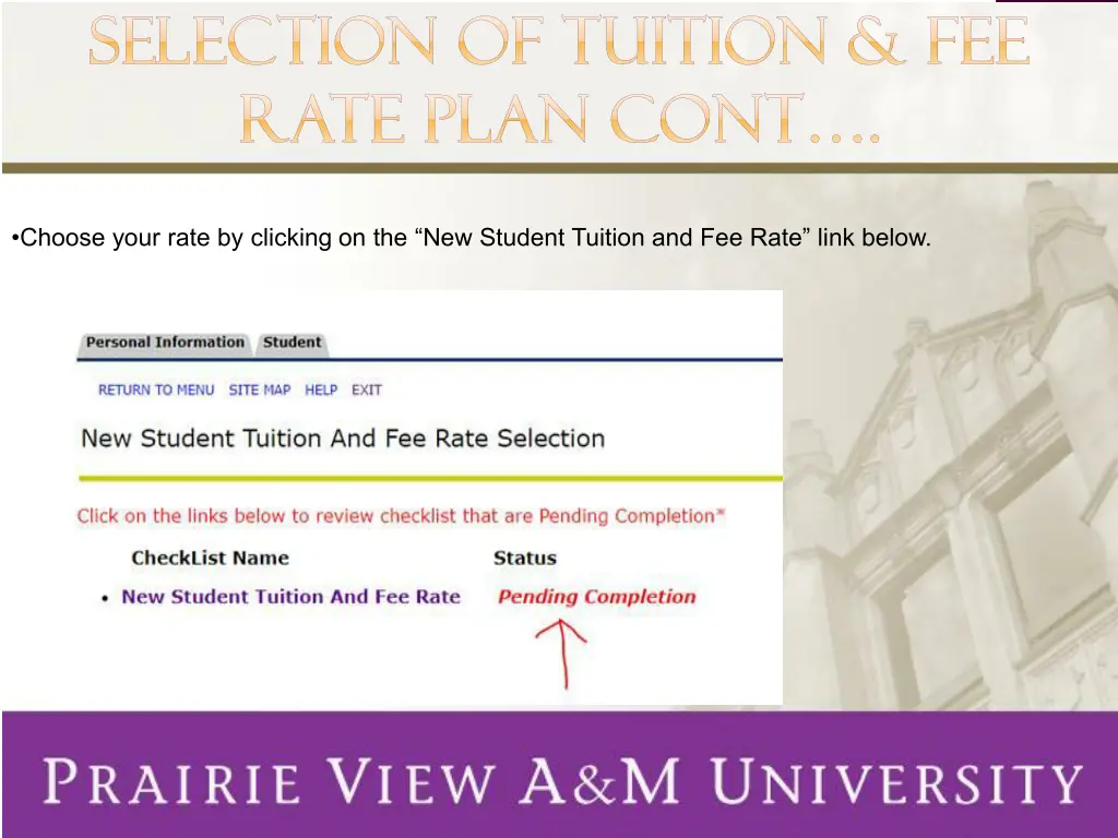 selection of tuition fee selection of tuition 3