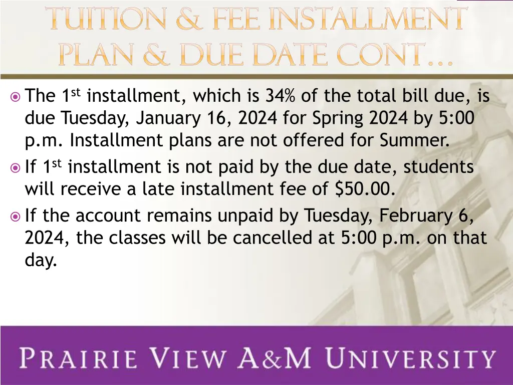 tuition fee installment tuition fee installment 1