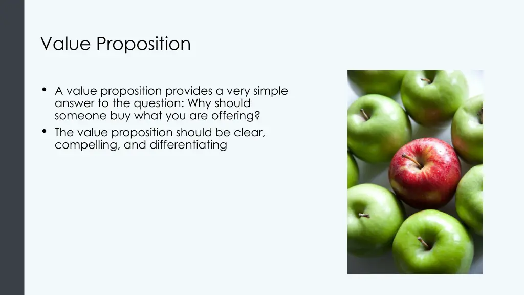 value proposition