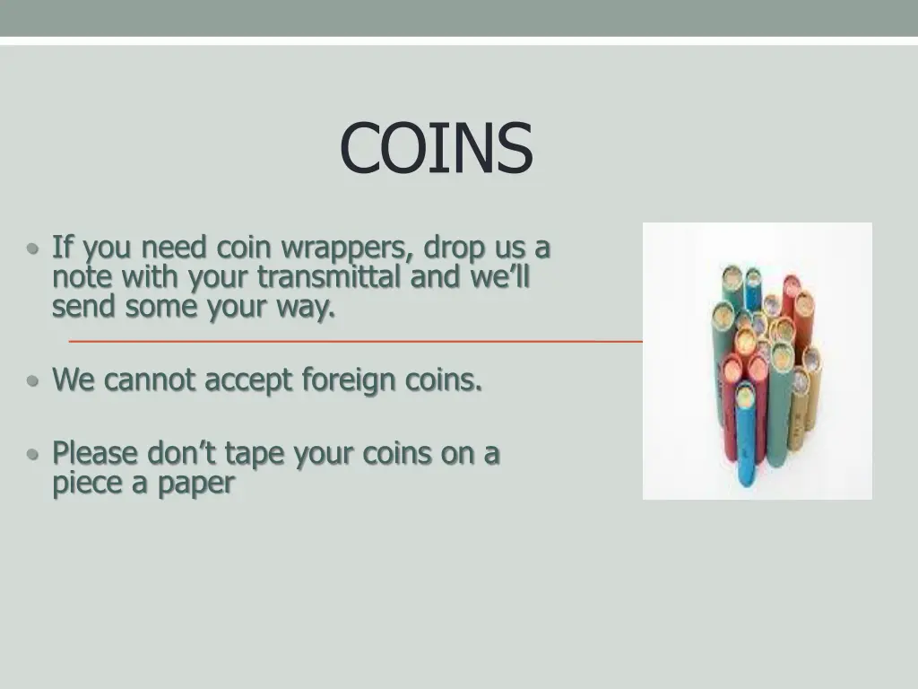 coins